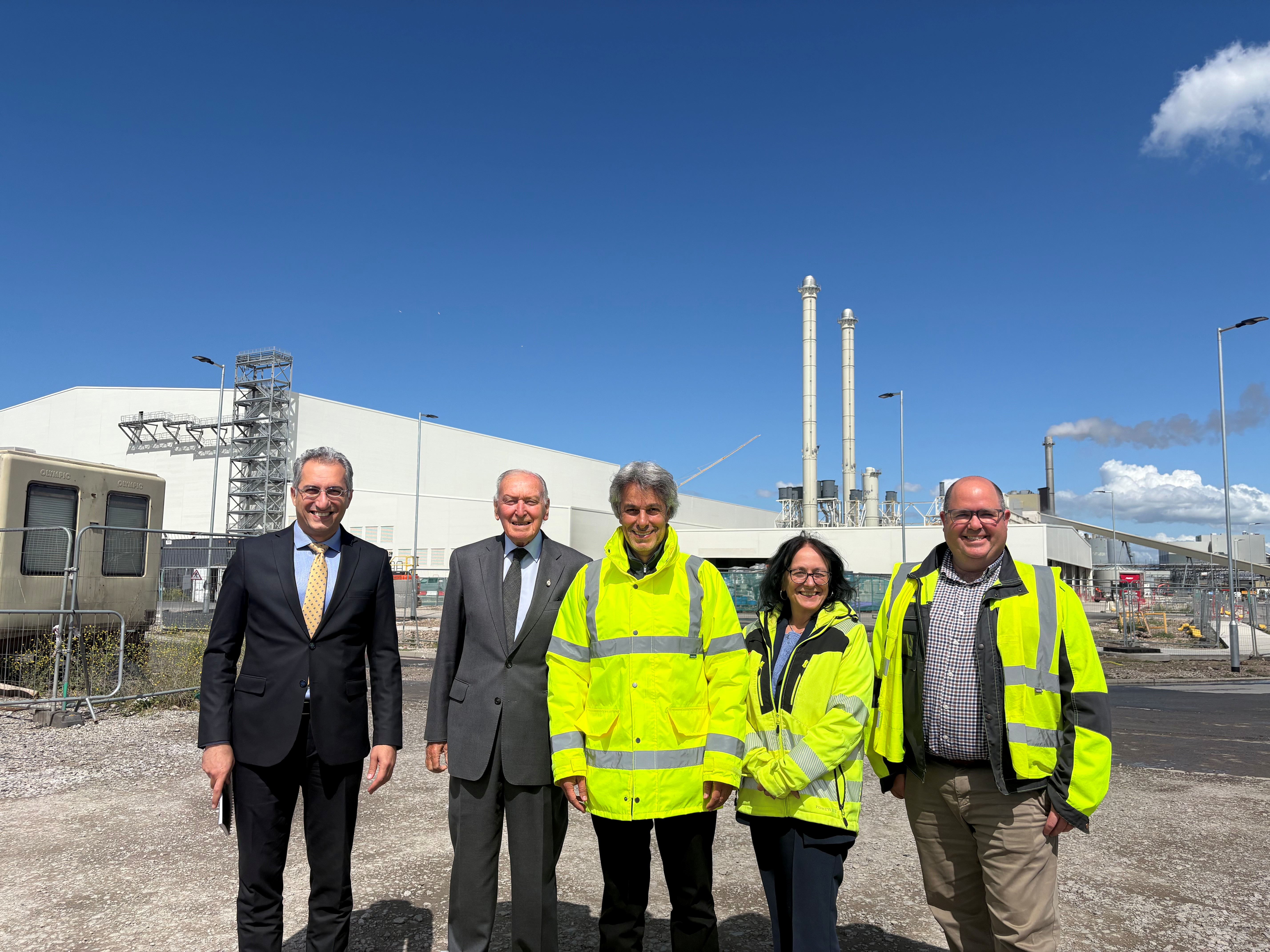 Shotton Mill Welcomes The Rt. Hon. The Lord Barry Jones PC as Transformation Progress Continues